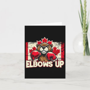 Elbows up Canada Canadian Counter Tariffs Beaver B Karte