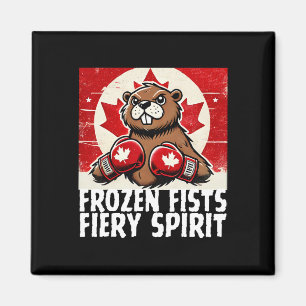 Elbows up Canada Canadian Counter Tariffs Beaver B Magnet