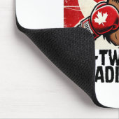 Elbows up Canada Canadian Counter Tariffs Beaver B Mousepad (Ecke)