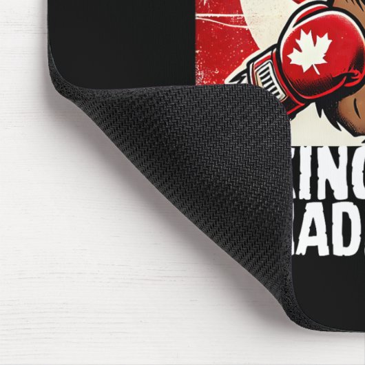 Elbows up Canada Canadian Counter Tariffs Beaver B Mousepad (Ecke)