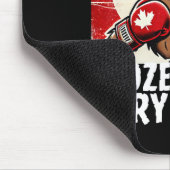 Elbows up Canada Canadian Counter Tariffs Beaver B Mousepad (Ecke)