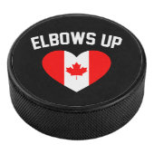 Elbows Up Canada Eishockey Puck (3/4)