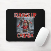 Elbows Up Canada Est 1867 Starke Ca Mousepad (Mit Mouse)