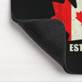 Elbows Up Canada Est 1867 Starke Ca Mousepad (Ecke)