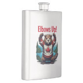 Elbows Up Canada Flachmann (Rechts)