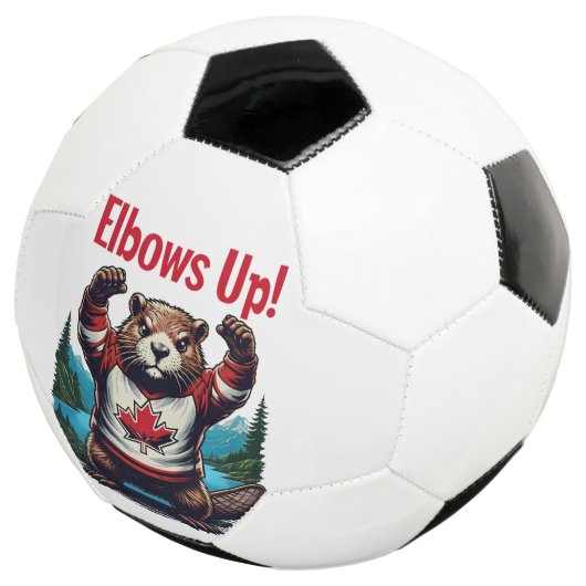 Elbows Up Canada Fußball (Dreiviertel)