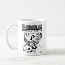 Elbows UP Canada Goose Hockey Culture Kaffeetasse