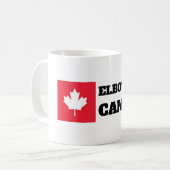 Elbows Up Canada Kaffeetasse (Vorderseite Links)