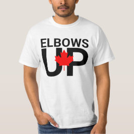 Elbows Up Canada Nie 51. Shirt, Anti-Trump-CD T-Shirt