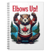 Elbows Up Canada Notizblock (Vorderseite)