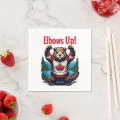 Elbows Up Canada Serviette (Beispiel)