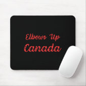 Elbows Up Canada Sticker11 Mousepad (Mit Mouse)