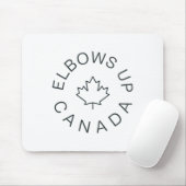 Elbows Up Canada Sticker6 Mousepad (Mit Mouse)