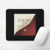 Elbows Up Canada Sticker9 Mousepad (Mit Mouse)