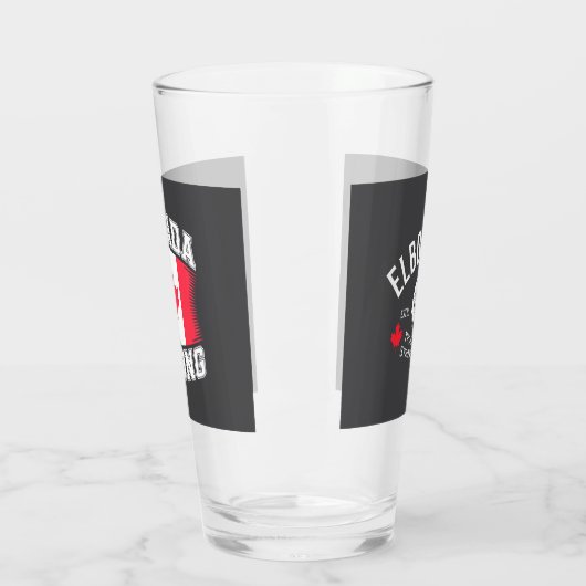 Elbows Up Canada Strong Glas (Links)