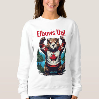 Elbows Up Canada Sweatshirt
