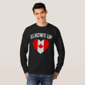 Elbows Up Canada T-Shirt (Vorne ganz)