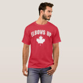 Elbows Up Canada. T-Shirt (Vorne ganz)