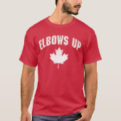 Elbows Up Canada. T-Shirt (Vorderseite)