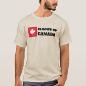 Elbows Up Canada T-Shirt (Vorderseite)