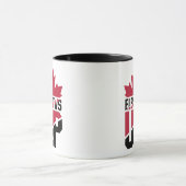 Elbows Up Canada Tasse (Zentrum)