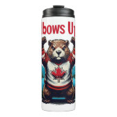 Elbows Up Canada Thermosbecher (Vorderseite)