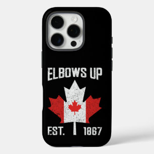 Elbows Up Canada True North Strong Strong Canadian iPhone 16 Pro Hülle