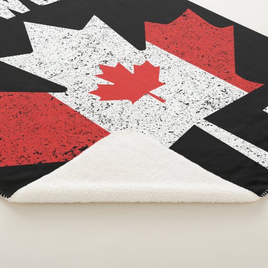 Elbows Up Canada True North Strong Strong Canadian Sherpadecke (3/4)