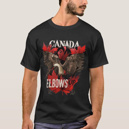"Elbows Up: Embrabare the Challenge"-T - Shirt (Vorderseite)
