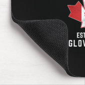 Elbows Up Est 1867 Canadian Maple Leaf Kanada Mousepad (Ecke)