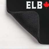 Elbows Up Funny Canadian Hockey Maple Leaf Pride S Mousepad (Ecke)