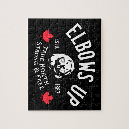 Elbows Up! Jigsaw Puzzle (Vertikal)