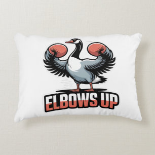 Elbows Up - Kampf gegen kanadische Gans Dekokissen
