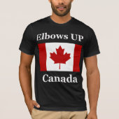 Elbows UP Kanada! T-Shirt (Vorderseite)