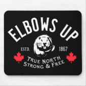 Elbows Up! Mouse Pad Mousepad (Vorne)