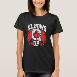 Elbows Up Proud Canadian Strong Canada T-Shirt