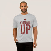 Elbows Up - Stehen Sie stark für Kanada T-Shirt (Vorne ganz)