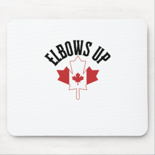 Elbows Up Sticker1 Mousepad