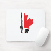 Elbows up Sticker Mousepad (Mit Mouse)