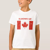 Elbows up T-Shirt (Vorderseite)