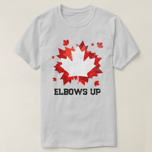 Elbows up T-Shirt (Design vorne)