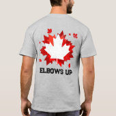 Elbows up T-Shirt (Rückseite)