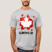 Elbows up T-Shirt (Vorderseite)