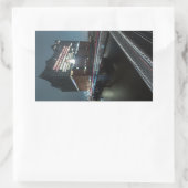 Elbphilharmonie Hamburg Rechteckiger Aufkleber (Tasche)