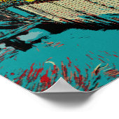 Elbphilharmonie Konzerthalle Iconic Hamburg Poster (Ecke)