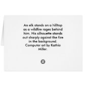 Elch (Rückseite Horizontal)