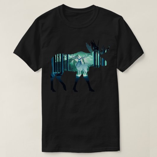 Elch 12 T-Shirt (Design vorne)