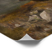 Elch 12x16 poster (Ecke)