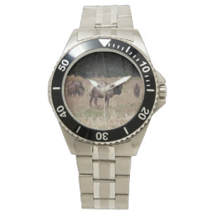 Elch-Armbanduhr Armbanduhr