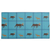 Elch auf der Loose Kissenbezug (Vorderseite-Rechts)